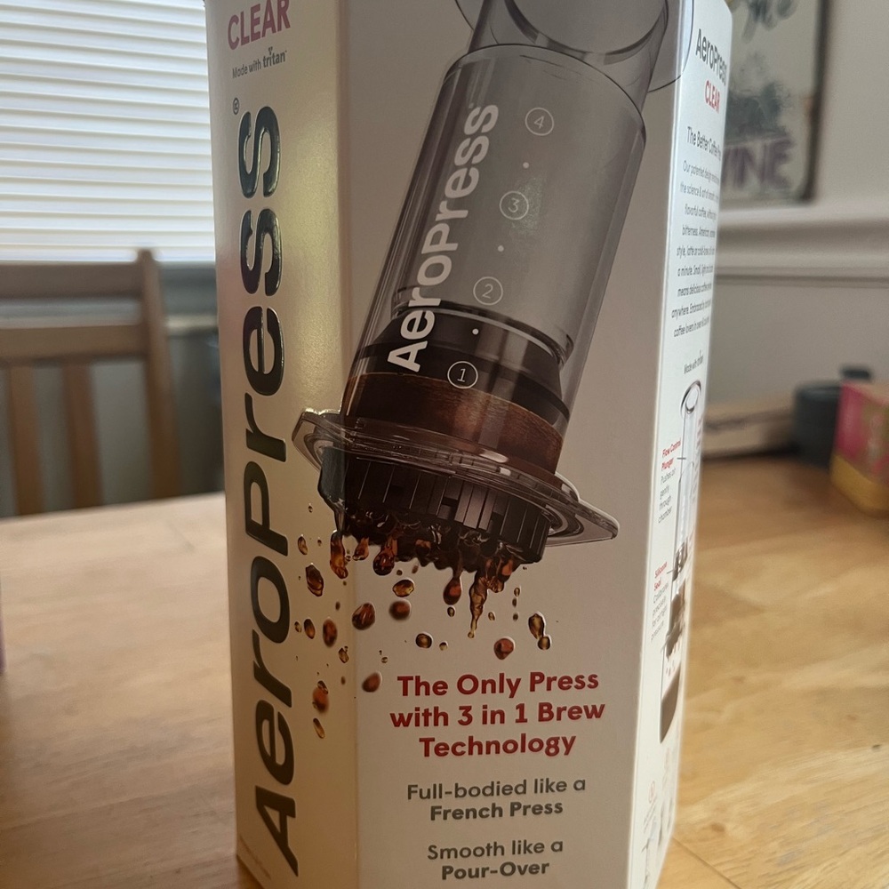 Aeropress Coffee Maker with 3 in 1 Brew Technology